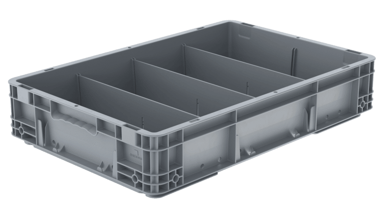 Quartering with 3x traverse dividers