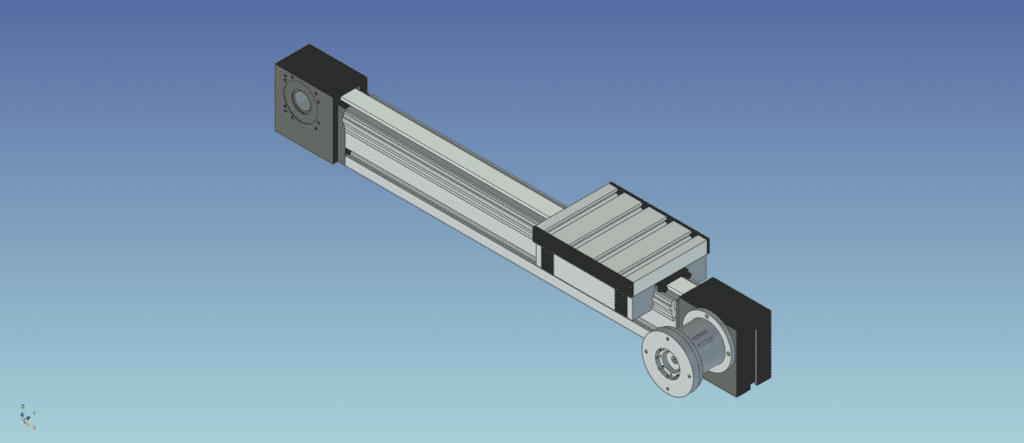 CAD model of Linear Motion Unit