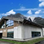 Gebäudeaufnahme von Robotunits Italien in Mitten der Dolomiten.