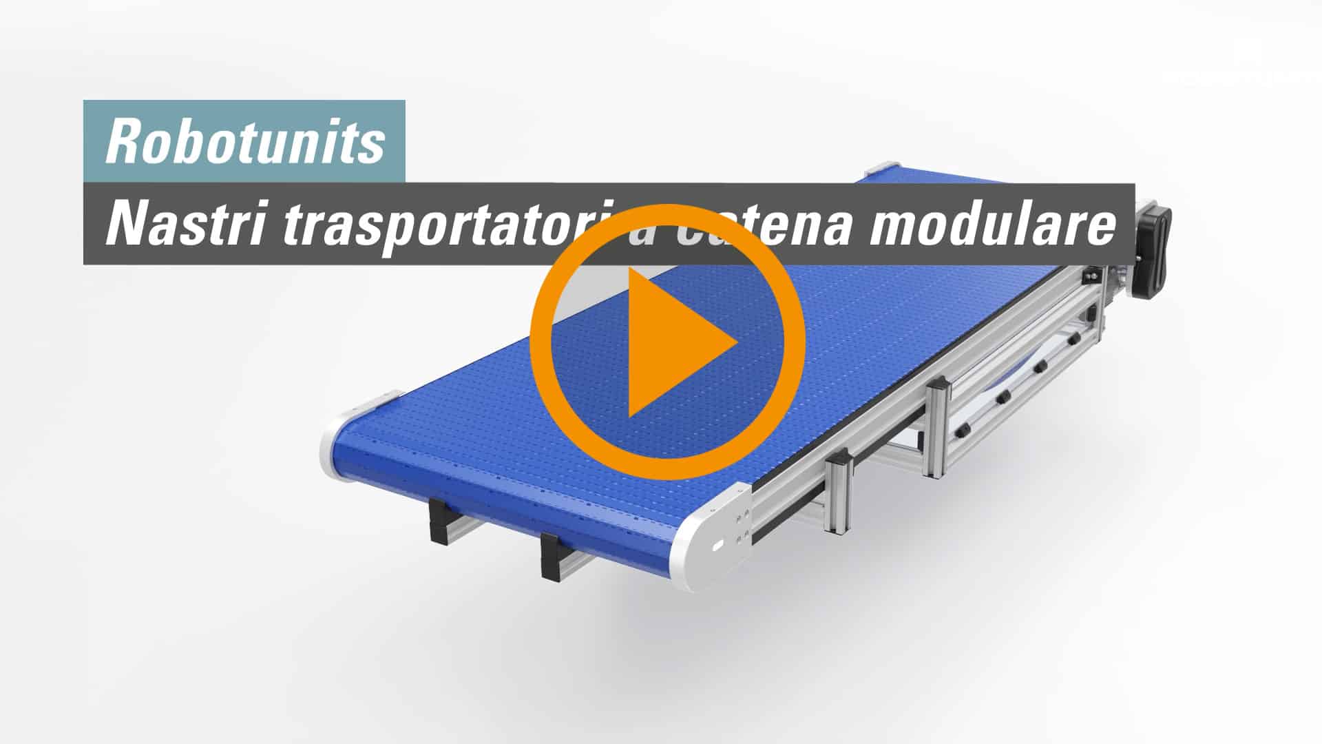 Nastro trasportatore a catena modulare