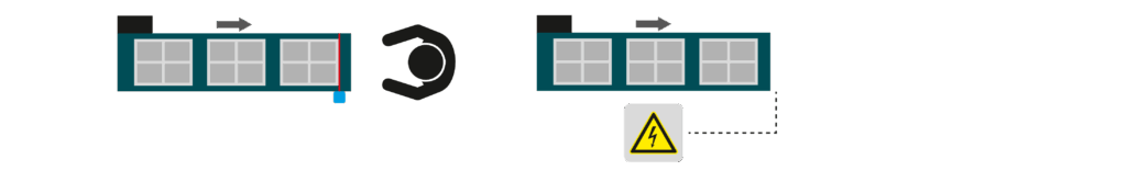 Taktbetrieb Varianten: Stopp durch eine Lichtschranke oder ein Kundensignal